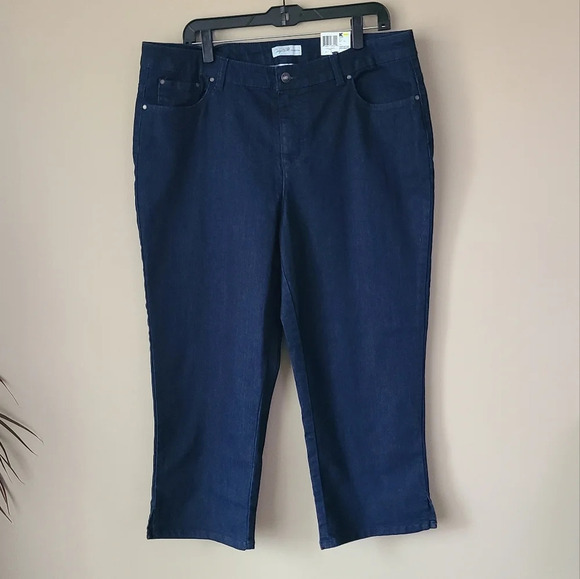 Jessica Simpson angel fit crop jean sz.14 - Picture 1 of 15